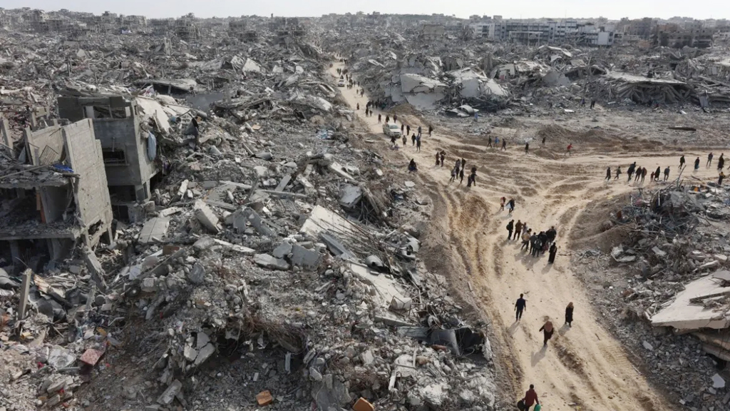 গাজার ভূখণ্ড ধ্বংস হয়ে গেছে, ক্ষতি ৬৮০০ কোটি ডলার