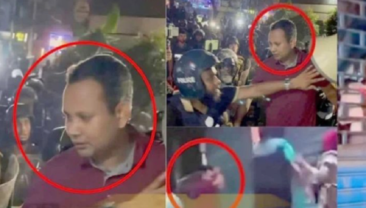 লাল টি-শার্ট পরা সেই লোক পেটায়নি নুরকে: রাশেদ