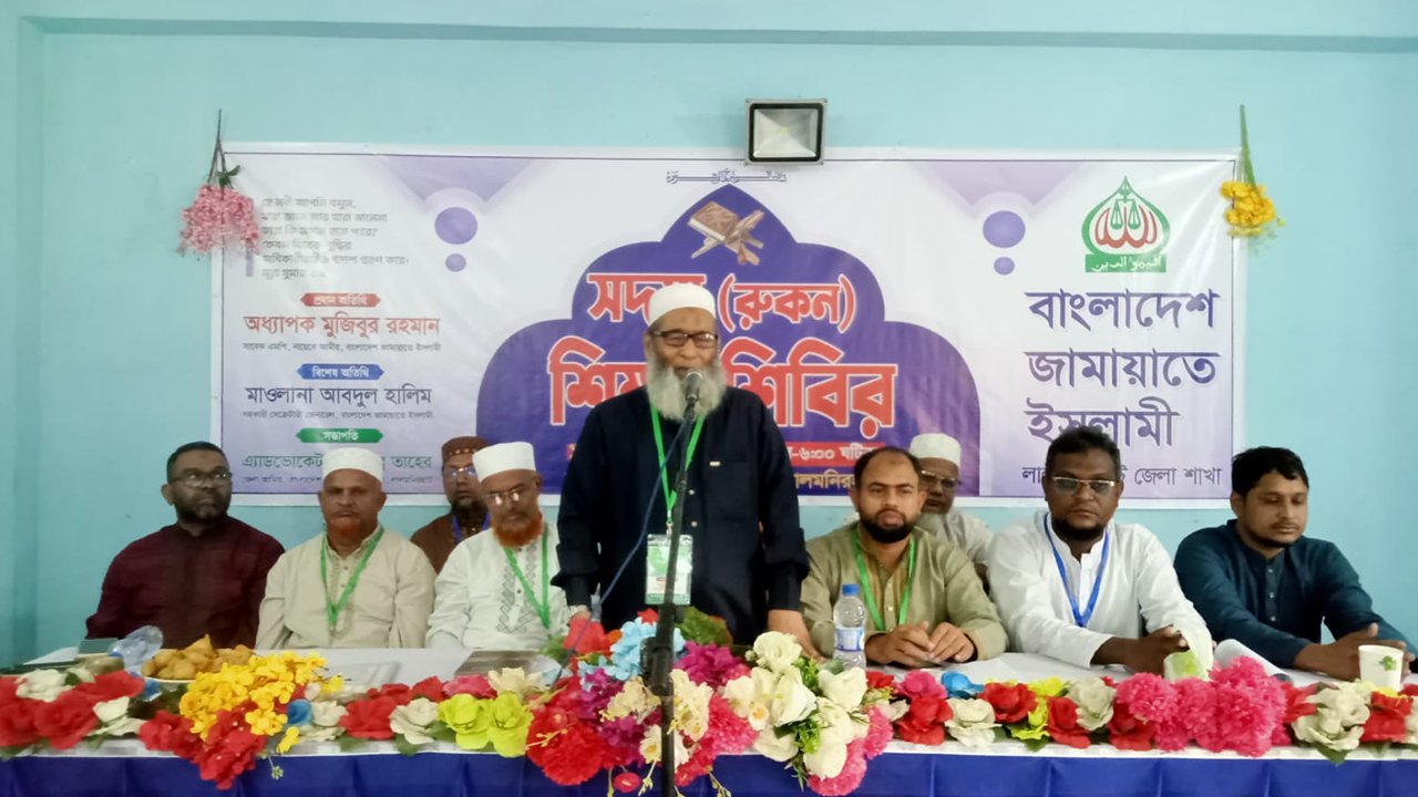 আগে বিচার ও সংস্কার পরে নির্বাচন: মুজিবুর রহমান