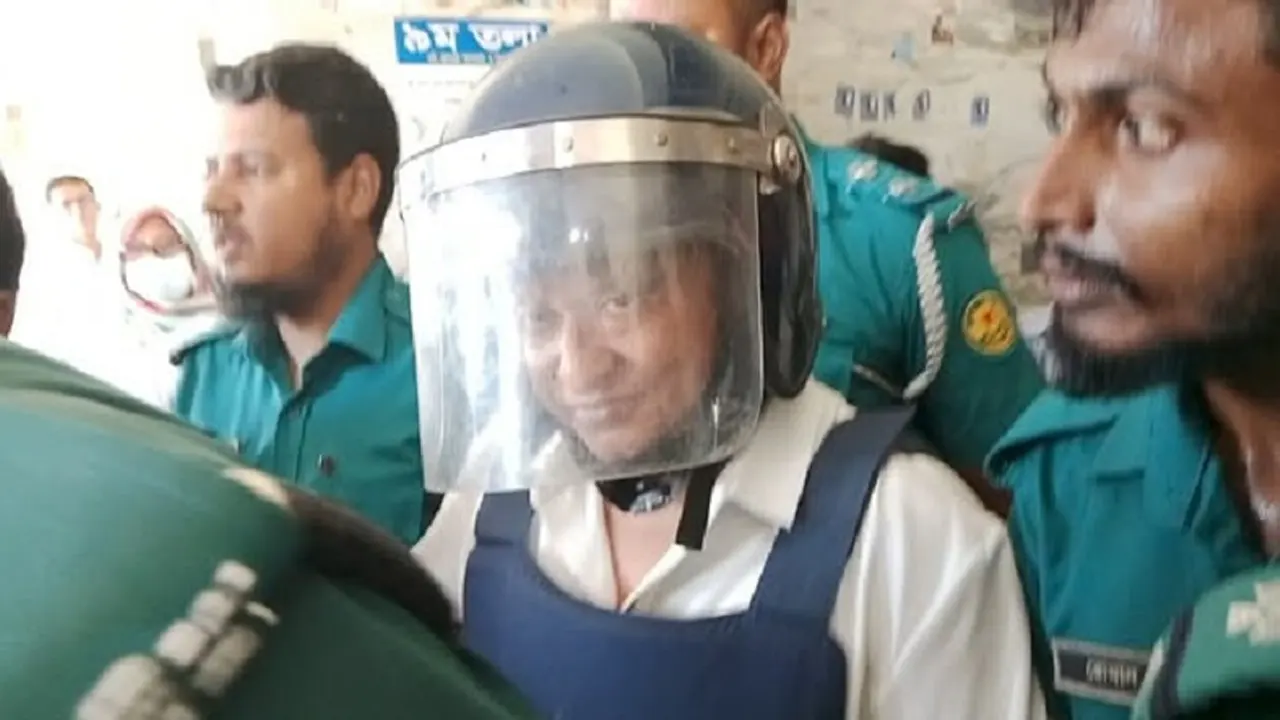 রিমান্ড শেষে মাই টিভির চেয়ারম্যান নাসির আদালতে