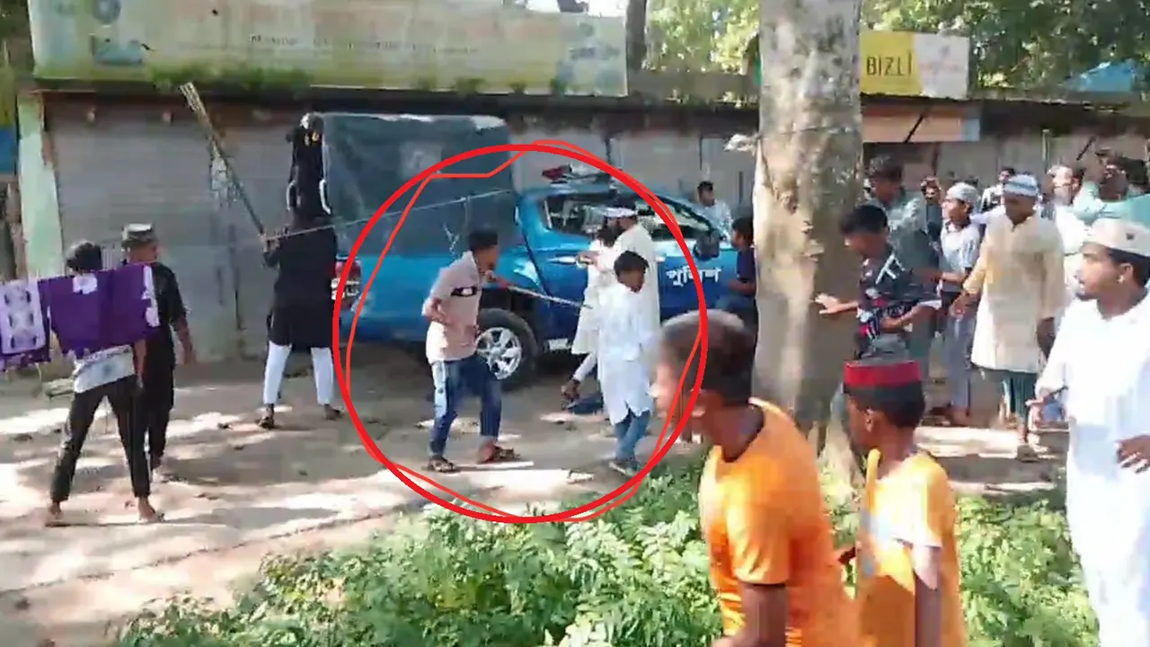 নুরাল পাগলার দরবারে পুলিশের ওপর হামলা, গ্রেপ্তার ১১