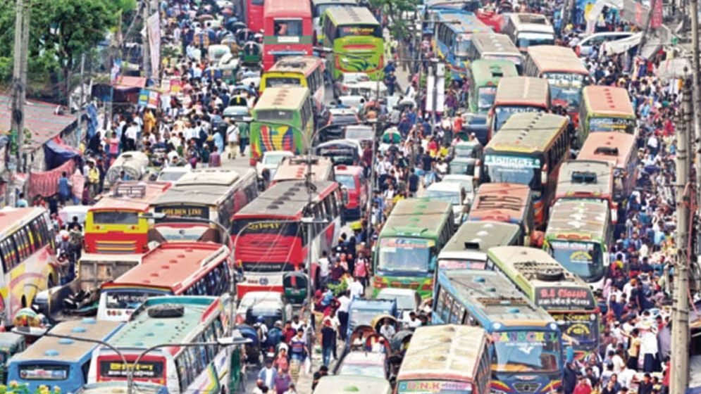 রাস্তায় কর্মসূচির প্রভাবে ঢাকায় ভয়াবহ যানজট