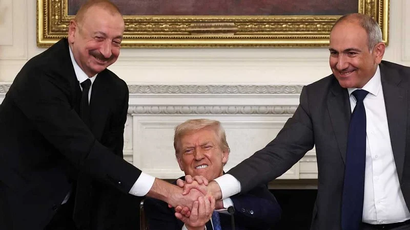 ট্রাম্পের উপস্থিতিতে শান্তি চুক্তি স্বাক্ষর করল আর্মেনিয়া-আজারবাইজান