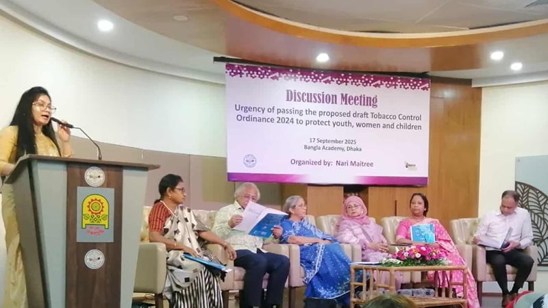 ফ্যাসিবাদের মতো তামাককেও দেশ থেকে তাড়াতে হবে: ফরিদা আখতার