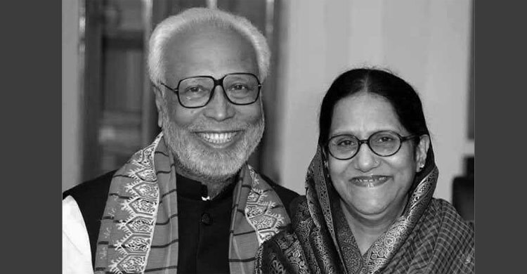 স্ত্রীর শেষ বিদায়ে কাঁদলেন বঙ্গবীর কাদের সিদ্দিকী