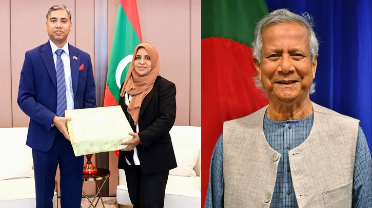 মালদ্বীপের প্রেসিডেন্টকে প্রধান উপদেষ্টার আম উপহার