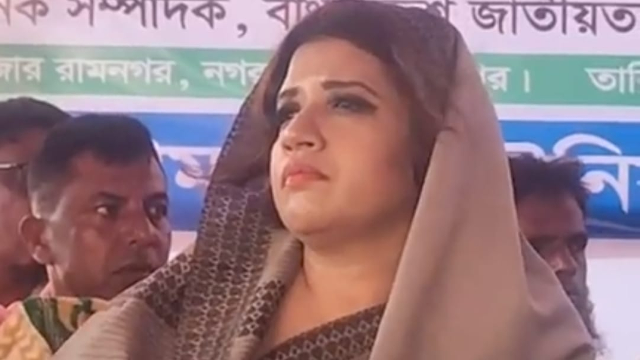 মানুষ ব্যালটে ভোট না দেওয়া পর্যন্ত আন্দোলন চলবে: শামা ওবায়েদ