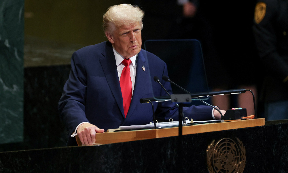 ফিলিস্তিন রাষ্ট্রকে স্বীকৃতি দেওয়া মানে হামাসকে পুরস্কৃত করা: জাতিসংঘে ট্রাম্প