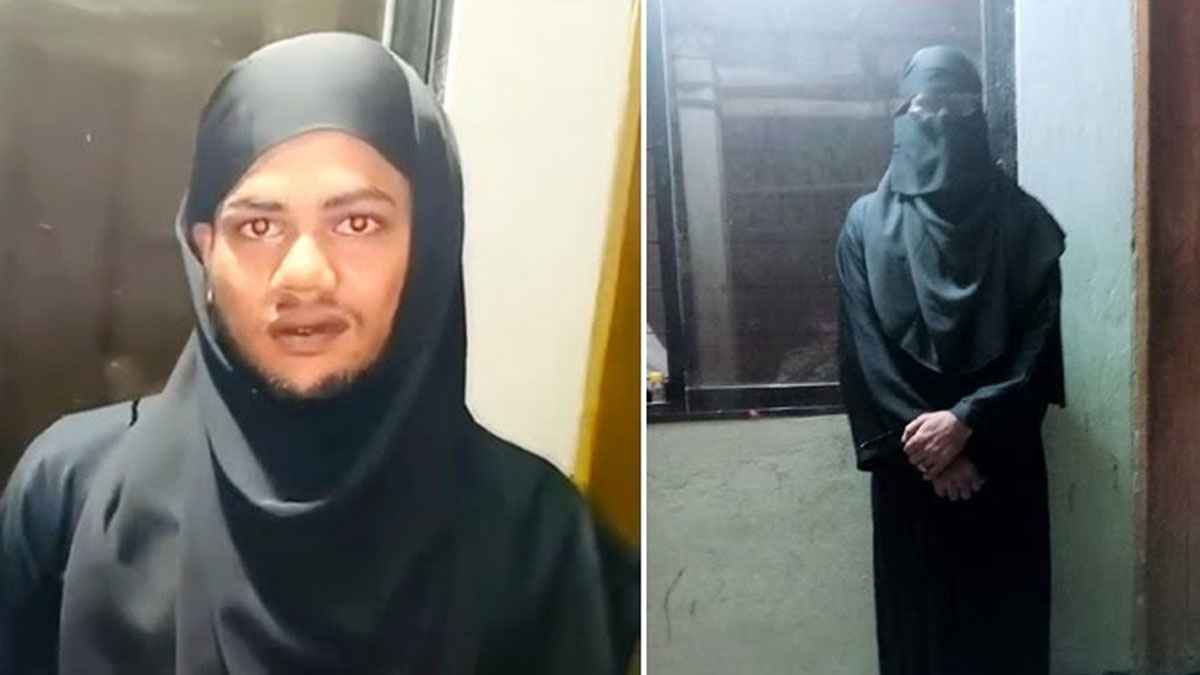 বোরকা পরে নারী সেজে পালানোর চেষ্টায় রোহিঙ্গা যুবক আটক