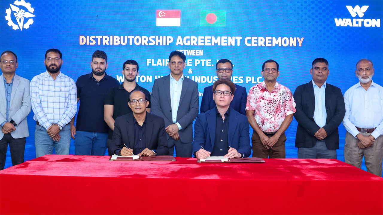 সিঙ্গাপুরে কমার্শিয়াল এসি রপ্তানি শুরু করছে ওয়ালটন