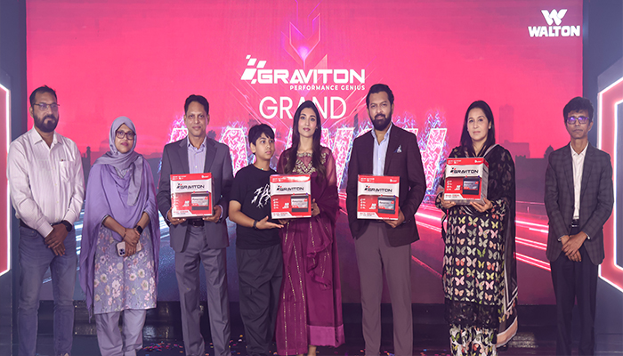 ওয়ালটনের প্যাসেঞ্জার কার ব্যাটারি ‘গ্রাভিটন’ উদ্বোধন করলেন কণ্ঠশিল্পী তাহসান