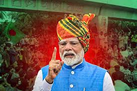 শান্তিতে বসে রুটি খাও, নইলে আমার গুলি তো আছেই: পাকিস্তানকে মোদি