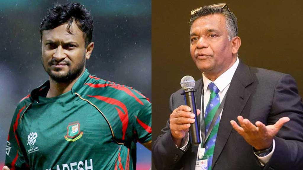 সাকিবের বাংলাদেশের জার্সিতে ফেরার ব্যাপারে কী বললেন নতুন বিসিবি সভাপতি