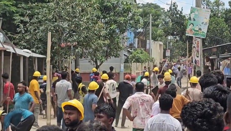 ব্রাহ্মণবাড়িয়ায় দুই দলের সংঘর্ষে আহত ৪০